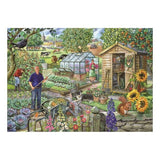 At The Allotment - Big 500 Piece Puzzle - House of Puzzles