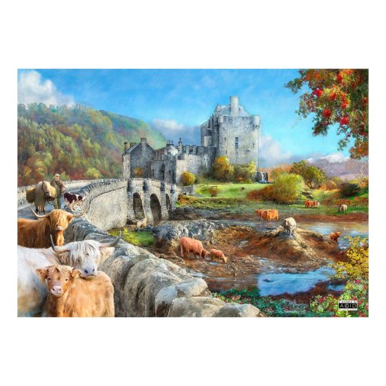 Highland Morning - 1000 Piece Puzzle - House of Puzzles