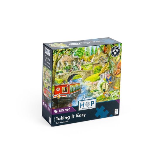 Taking It Easy - Big 250 Piece Puzzle - House of Puzzles