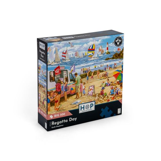 Regatta Day - Big 500 Piece Puzzle - House of Puzzles