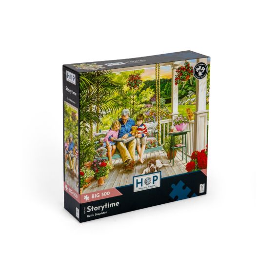 Poppy's Piglets - Big 500 Piece Puzzle - House of Puzzles