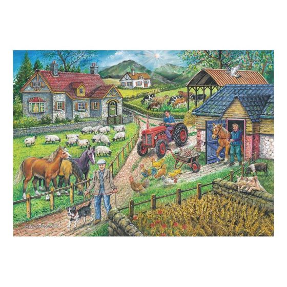 Barley Mow Farm - Big 250 Piece Puzzle - House of Puzzles