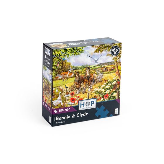 Bonnie & Clyde - Big 250 Piece Puzzle - House of Puzzles