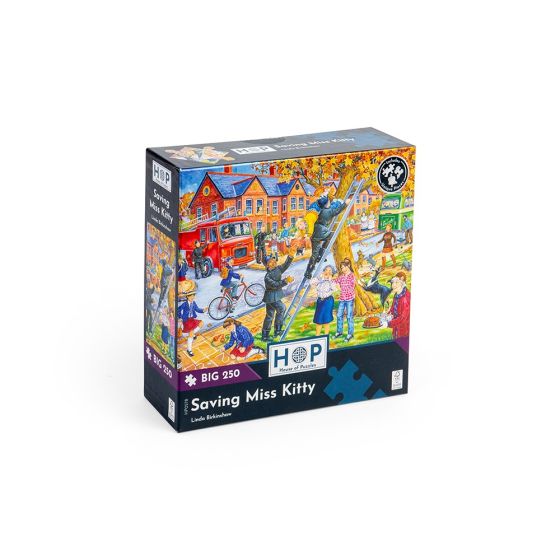 Saving Miss Kitty - Big 250 Piece Puzzle - House of Puzzles