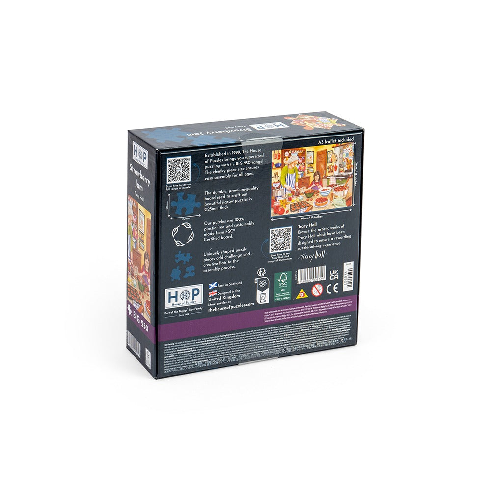 House of Puzzles Strawberry Jam - BIG 250 Piece Puzzle