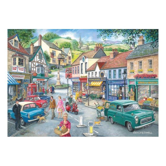 No 13. - At The Shops - 1000 Piece Puzzle - House of Puzzles