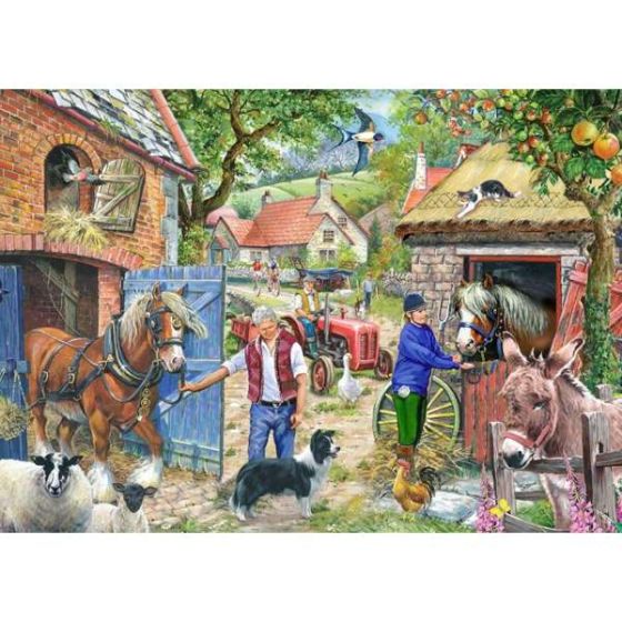 Appletree Lane - 1000 Piece Puzzle - House of Puzzles