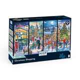 Christmas Shopping - 4 X 500 Piece Puzzle - House of Puzzles
