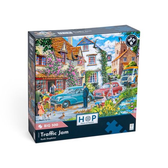 Traffic Jam - Big 500 Piece Puzzle - House of Puzzles