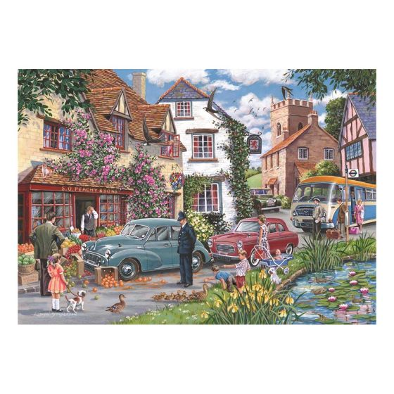 Traffic Jam - Big 500 Piece Puzzle - House of Puzzles