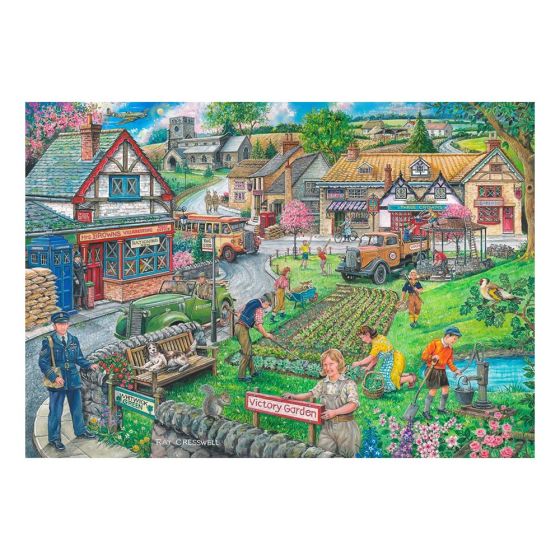 Wartime Green - Big 250 Piece Puzzle - House of Puzzles