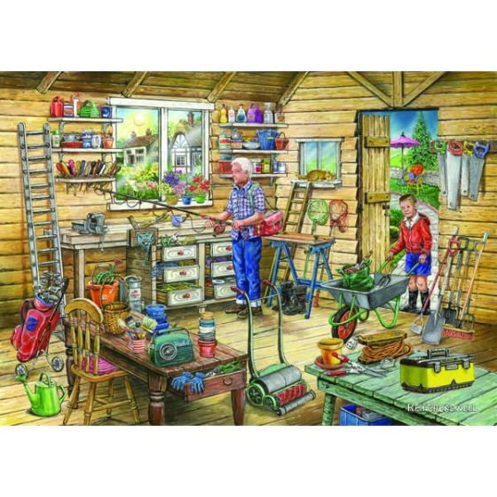 Freds Shed - 500 Piece Puzzle - House of Puzzles