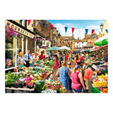 Street Market - 500 Piece Puzzle - House of Puzzles