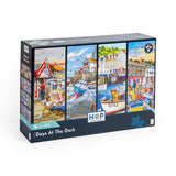 Days At The Dock - 4 X 500 Piece Puzzle - House of Puzzles