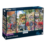 Farmer's Friends - 4 X Big 250 Piece Puzzle - House of Puzzles