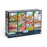 Nice Day For A Drive - 4 X 500 Piece Puzzle - House of Puzzles