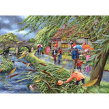 Wind At The Willows - 1000 Piece Puzzle - House of Puzzles