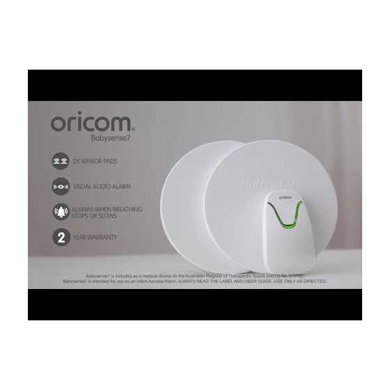 Babysense7 - Breathing Movement Monitor - Oricom