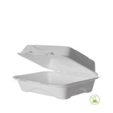 Clam Sugarcane Vanguard 9x6x3 Inch - 50PC