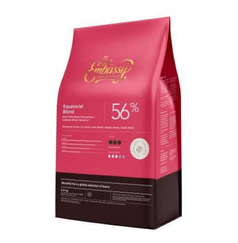 Chocolate Couverture Dark 56% - 2.5KG