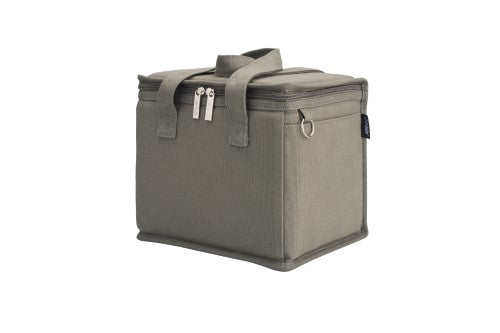 Insulated Canvas Lunch Bag - AVANTI (Charcoal)