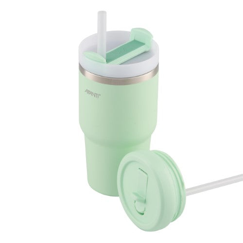 Smoothie Tumbler w/ Two Lids - AVANTI HydroQuech 550ml (Mint)