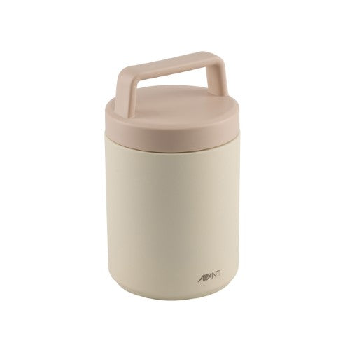 Insulated Food Jar with Handle - AVANTI 480ml (Sand Dune)