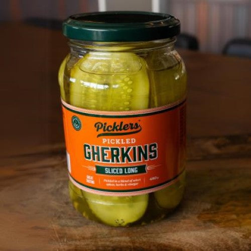 Gherkins Sliced Long - 480G