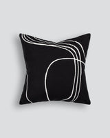 Cushion Cover - Loveline Black (50 x 50cm)