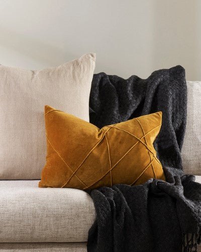 Cushion Cover - Alba Toffee (35 x 50cm)