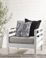 Cushion Cover - Contours Black (50 x 50cm)