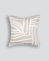 Cushion Cover - Maze Ecru (50 x 50cm)