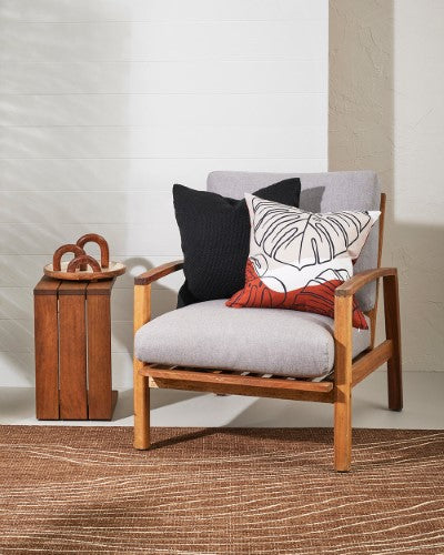 Cushion Cover - Liana Teak (50 x 50cm)