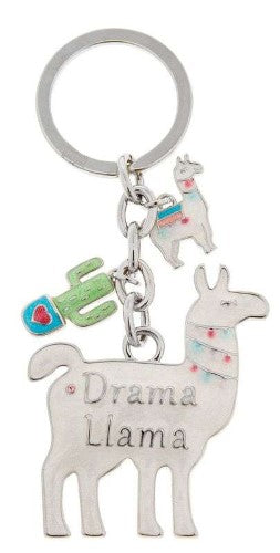 Keyring - Equilibrium Snazzy Style Llama (Set of 2)