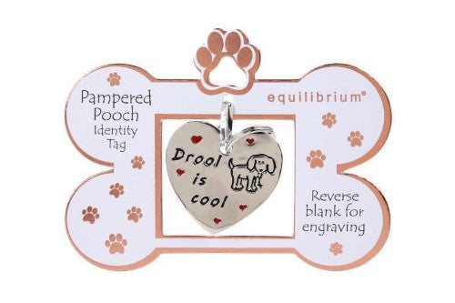 Engravable Pooch ID Tag - Equilibrium Drool is Good