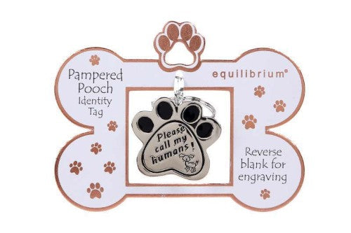 Engravable Pooch ID Tag - Equilibrium Please Call My