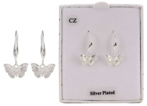 Earring - Equilibrium Pure Elegance Classic Butterfly  (Set of 2)