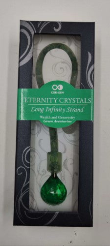 Eternity Crystal Strand - Green Aventurine (30cm)