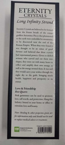 Eternity Crystal Strand - Rose Quartz (30cm)