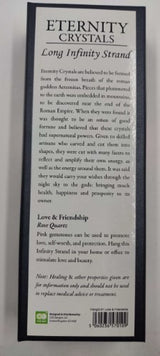 Eternity Crystal Strand - Rose Quartz (30cm)