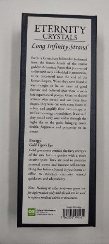 Eternity Crystal Strand - Tiger Eye (30cm)