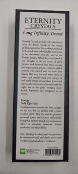 Eternity Crystal Strand - Tiger Eye (30cm)