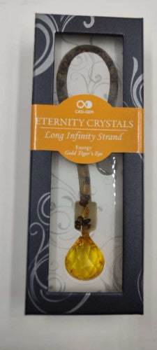 Eternity Crystal Strand - Tiger Eye (30cm)