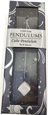 Pendulum - Clear Quartz Cube (Set of 2)