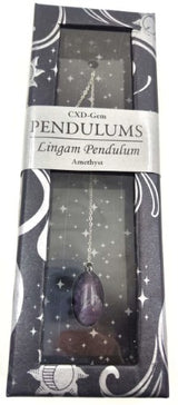 Pendulum - Amethyst Lingam (Set of 2)