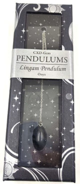 Pendulum - Black Onyx Lingam (Set of 2)