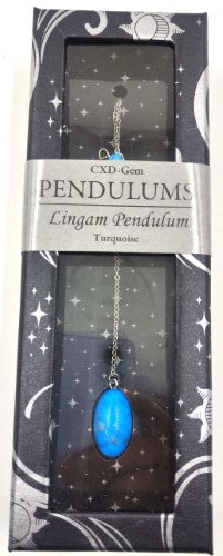 Pendulum - Turquoise Howlite Lingam (Set of 2)