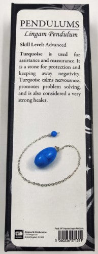 Pendulum - Turquoise Howlite Lingam (Set of 2)