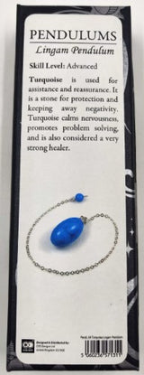 Pendulum - Turquoise Howlite Lingam (Set of 2)