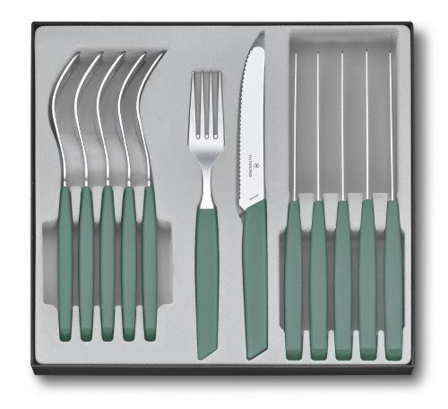 Table Set - VICTORINOX Swiss Modern 12 Pieces Sage